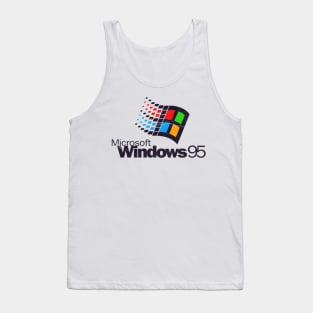 windows classic logo 95 Tank Top